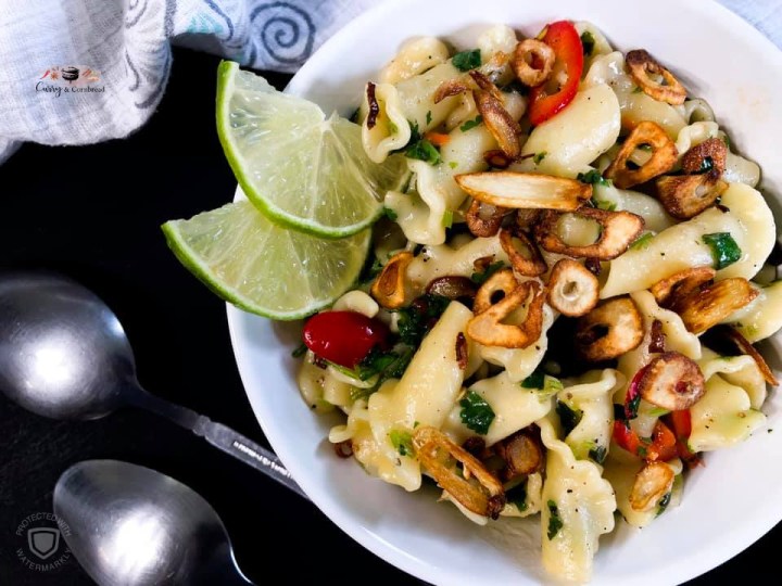 Spicy Campanelle Aglio e&nbsp;Olio