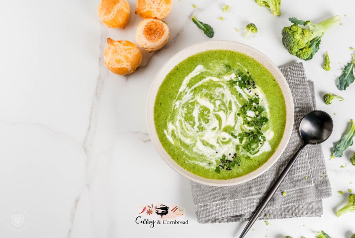 Zucchini and Broccoli Cream&nbsp;Soup