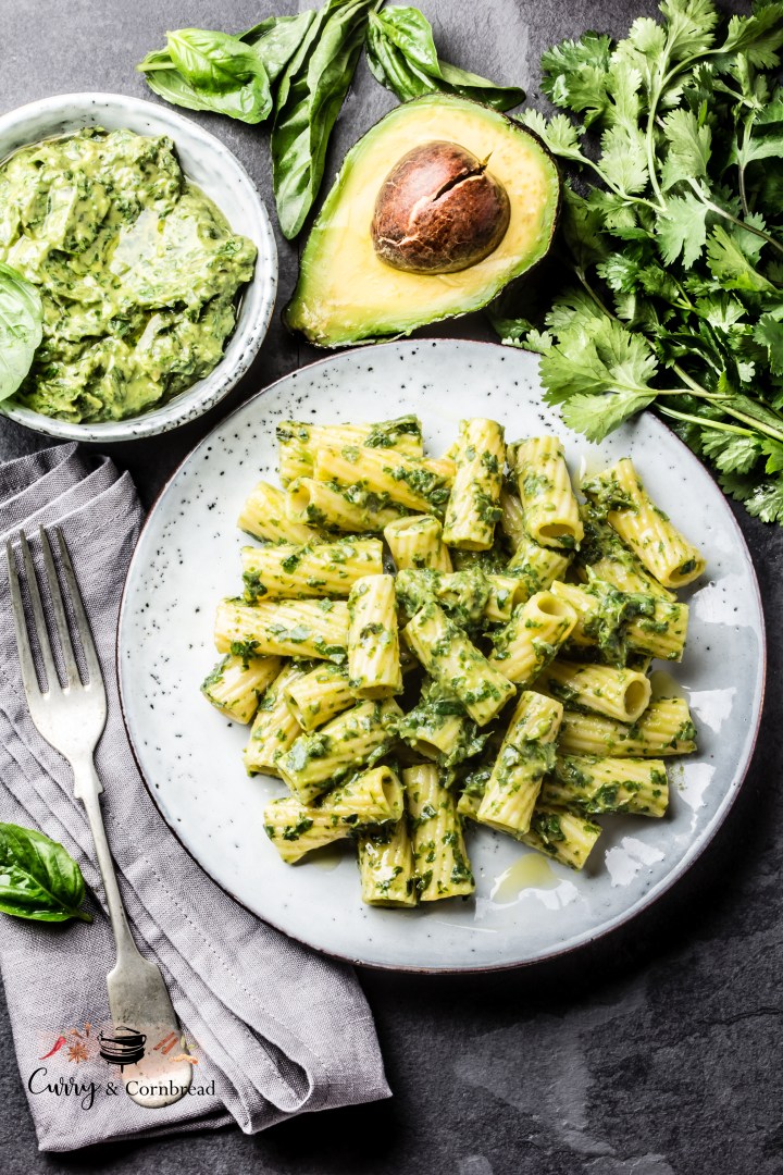 Creamy Avocado Herb&nbsp;Pasta