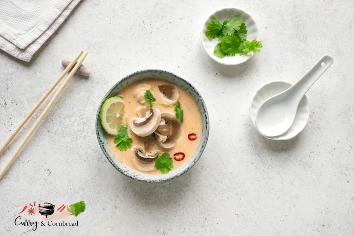 Tom Kha Soup (Vegetarian Thai Coconut&nbsp;Soup)