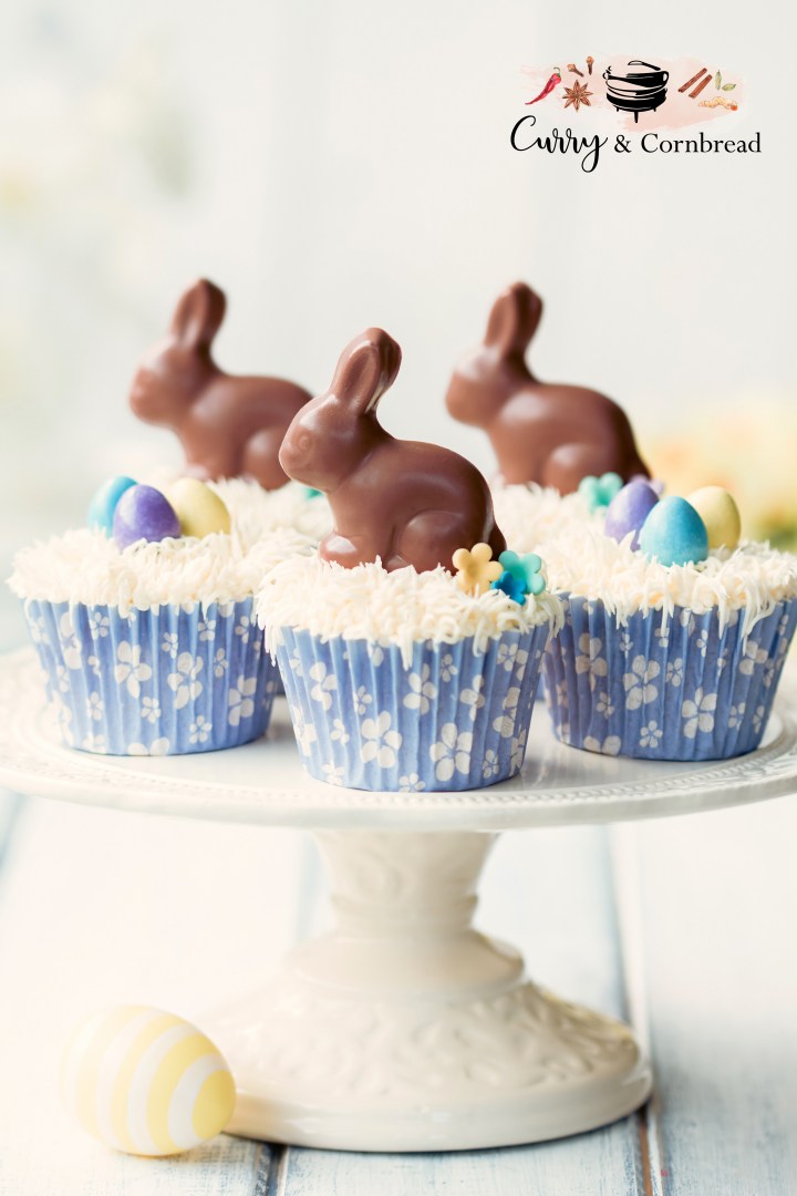 Eggless Easter Cupcakes